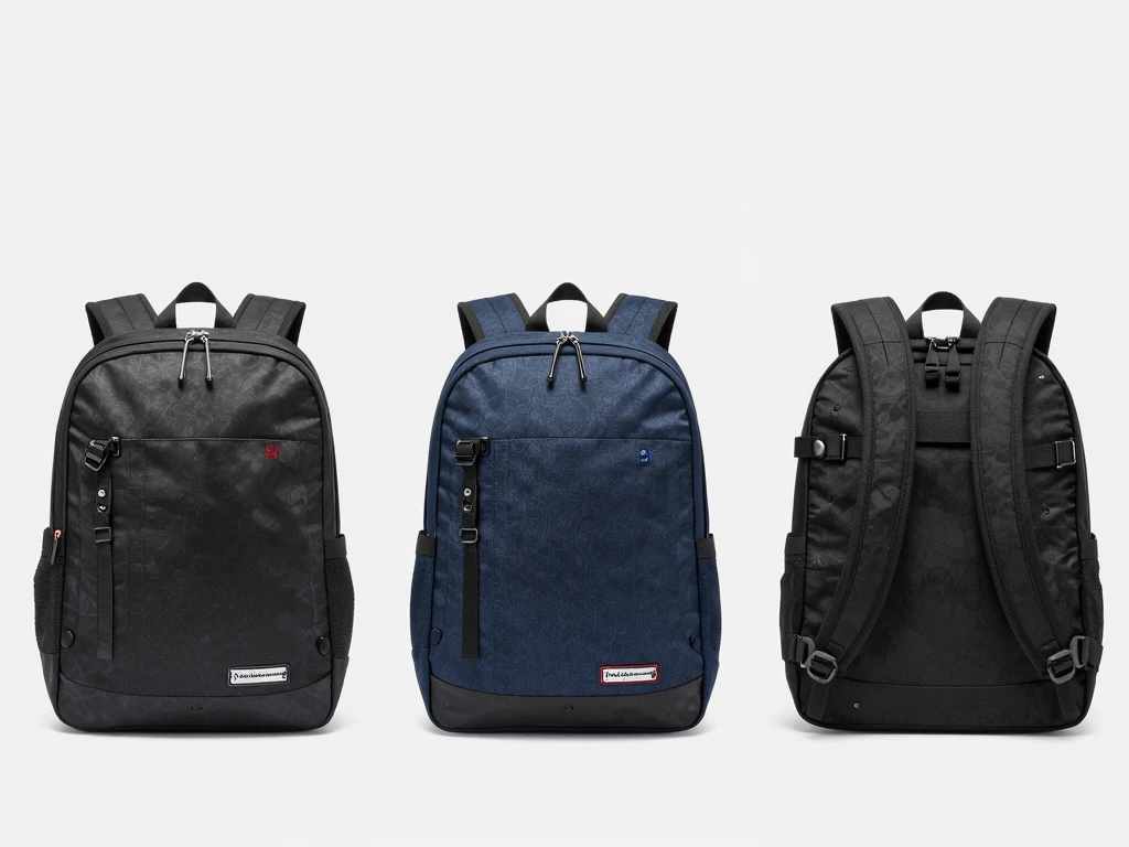 Side-by-side comparison of different Bestelegantie backpack models